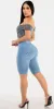 Black Floral Butt Lift Denim Look sold by Moda