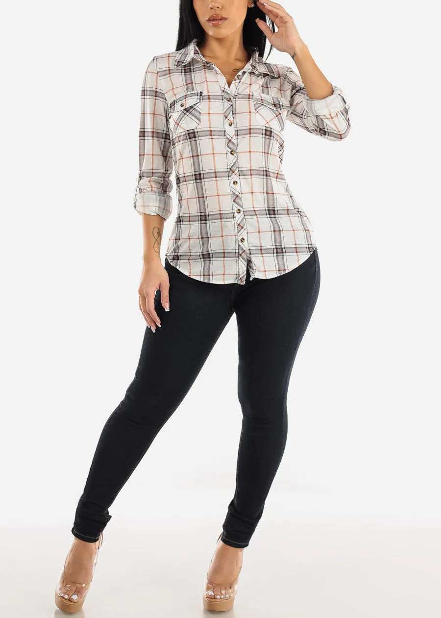 High Waisted Black Butt Lifting Skinny Jeans sold by Moda product image thumbnail 2