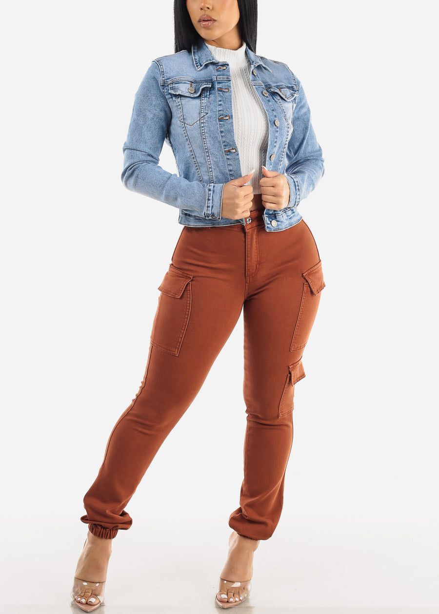 Sleeveless White Mock Neck Crop Top sold by Moda product image thumbnail 2