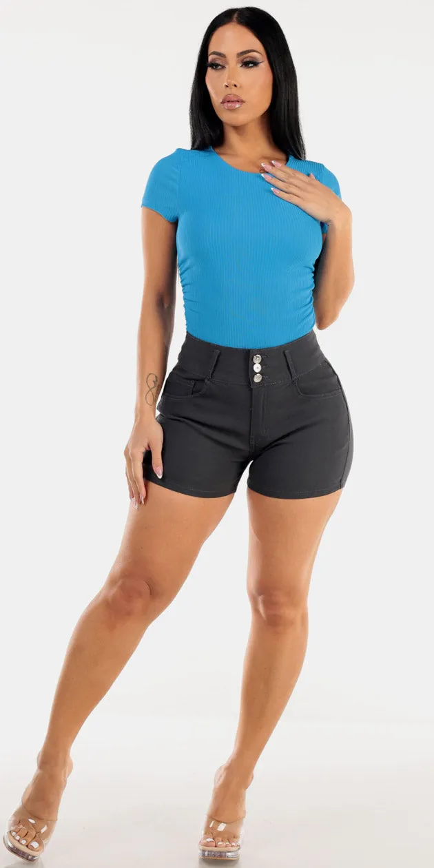 Ruched Aqua Stretchy Butt Lift Combo sold by Moda