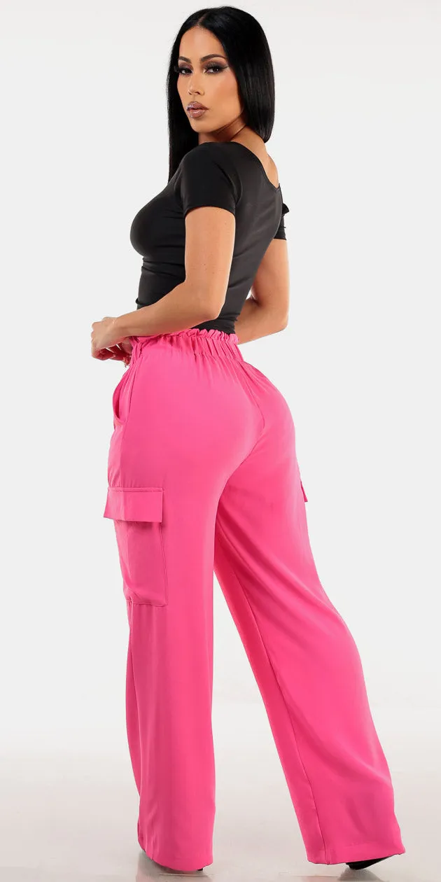 Wide Leg Cargo Pants Outfit sold by Moda product image thumbnail 2