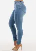 Butt Lift Super High Waist Skinny Jeans Med Blue sold by Moda