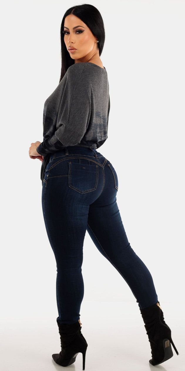 Dark Blue Denim Tunic Combo sold by Moda product image thumbnail 2