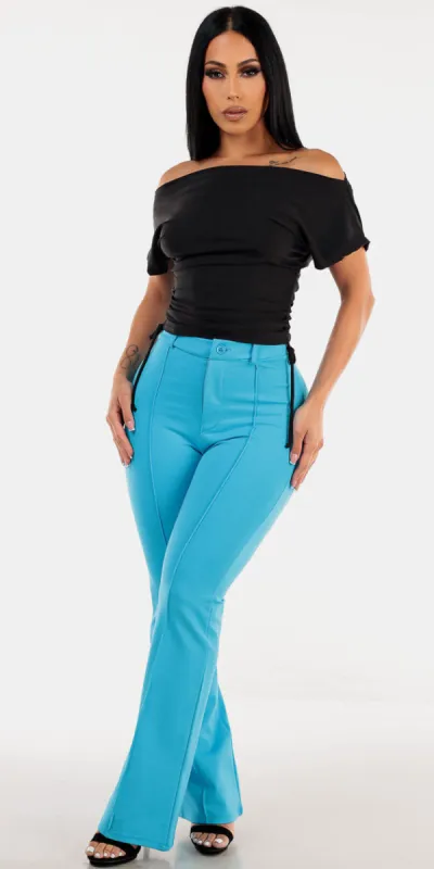 Wide Legged Dress Pants Look sold by Moda