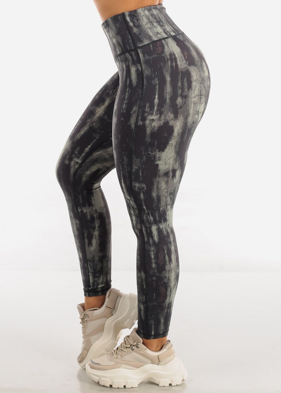 MONO B Activewear High Waisted Leggings Tie Dye sold by Moda product image thumbnail 3