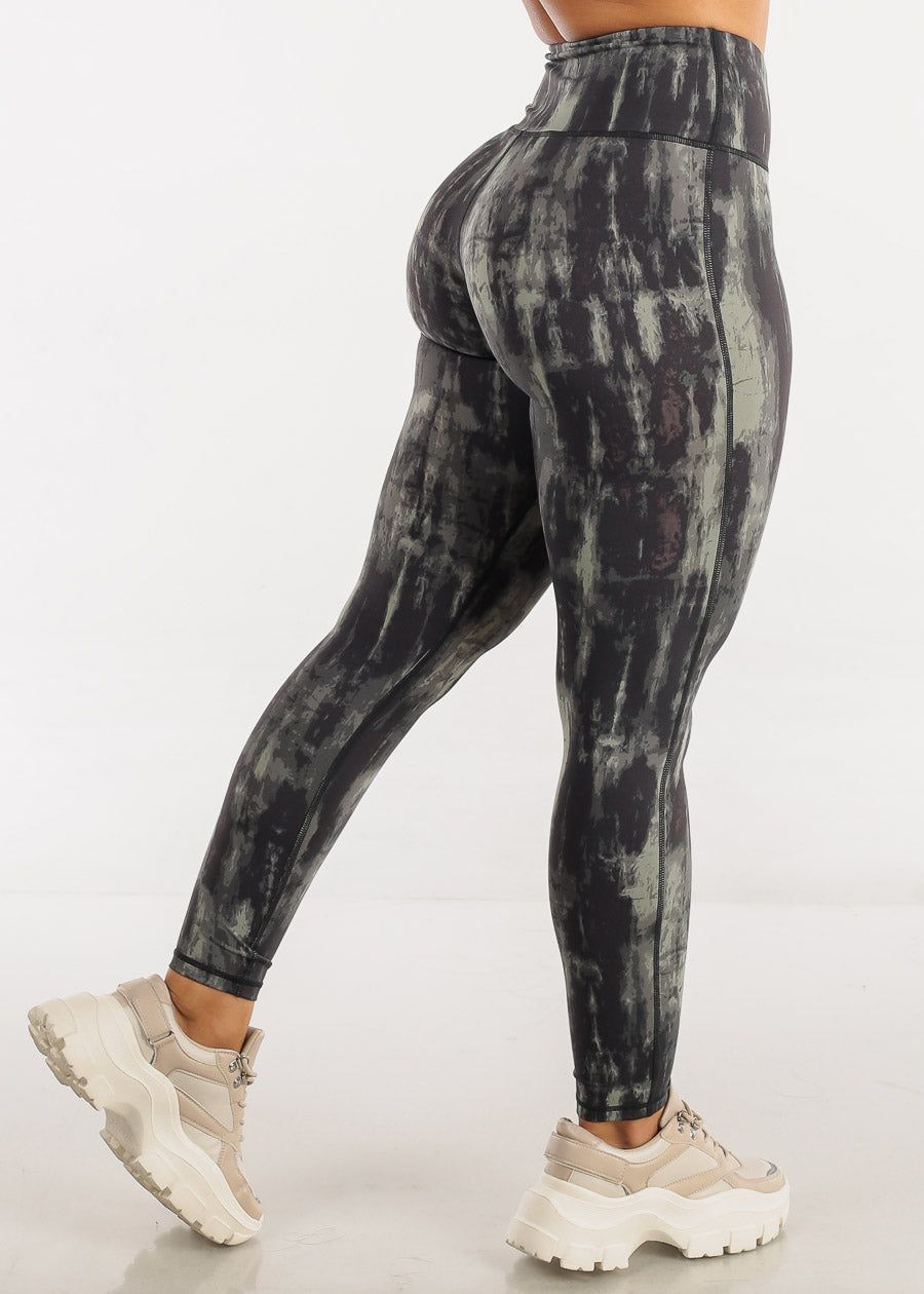 MONO B Activewear High Waisted Leggings Tie Dye sold by Moda product image thumbnail 4