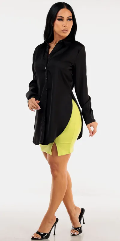 Tunic Shirt Mini Skirt Combo sold by Moda