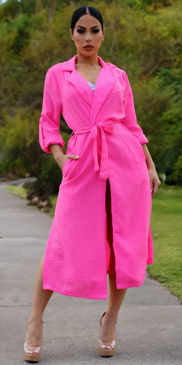 Pink Coat Floral Denim Trio sold by Moda product image thumbnail 4