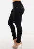 Butt Lift High Waist Black Skinny Jeans sold by Moda