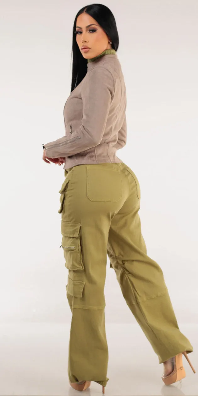 Suede Cargo Denim Trio sold by Moda product image thumbnail 2