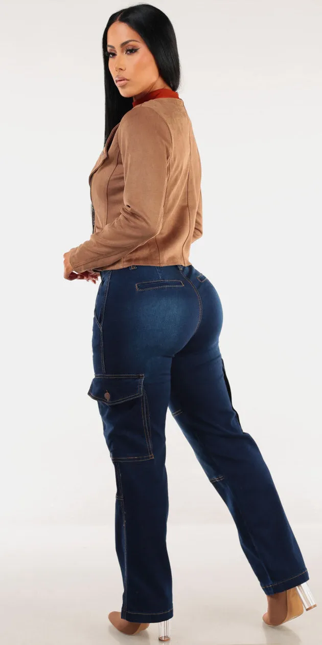 Suede Cargo Denim Trio sold by Moda product image thumbnail 2