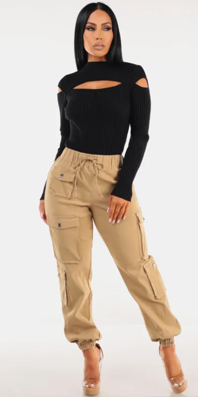 Cut Out Cargo Pants Look sold by Moda