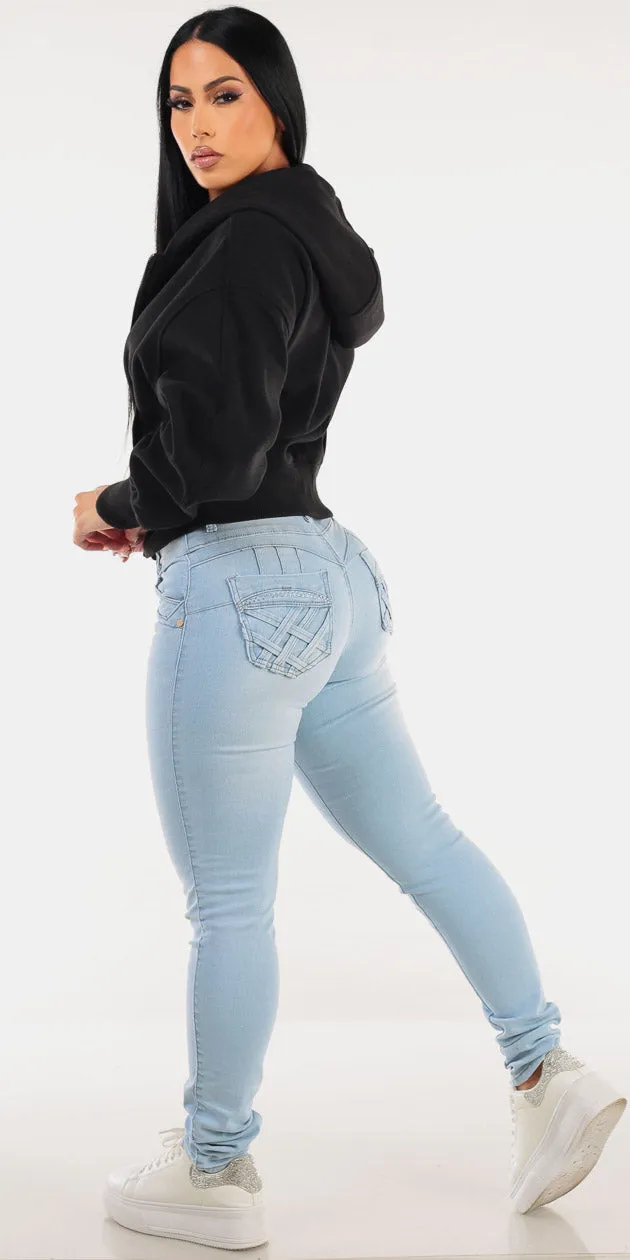 Black Hoodie Butt Lift Trio sold by Moda product image thumbnail 2