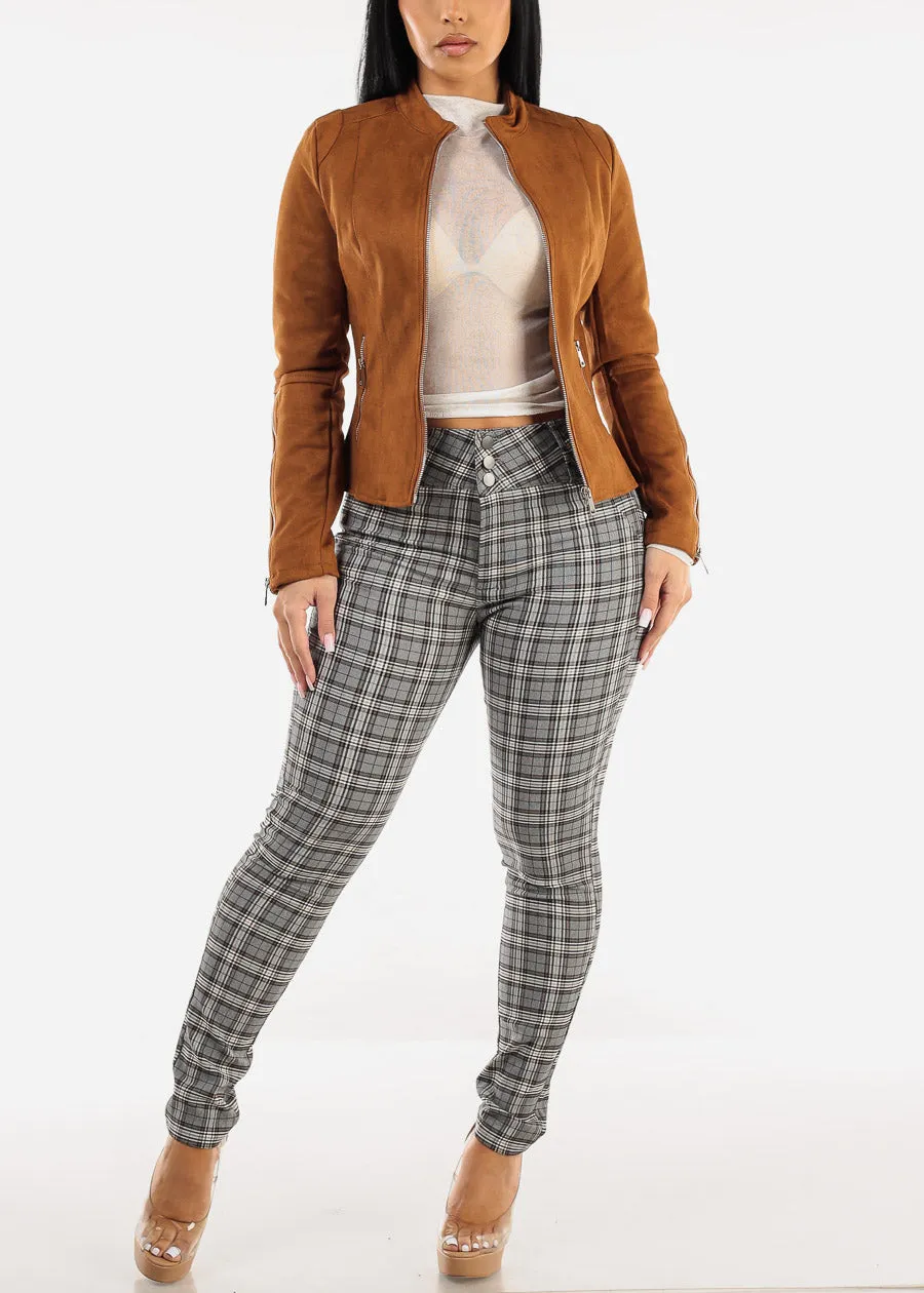 Long Sleeve Glittery Shirred Mesh Top White sold by Moda product image thumbnail 2