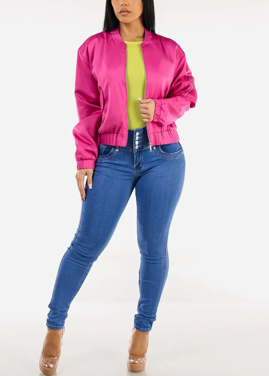 Round Neck Long Sleeve Thong Bodysuit Lime sold by Moda product image thumbnail 2