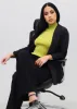 Quarter Sleeve Open Front Black Blazer sold by Moda