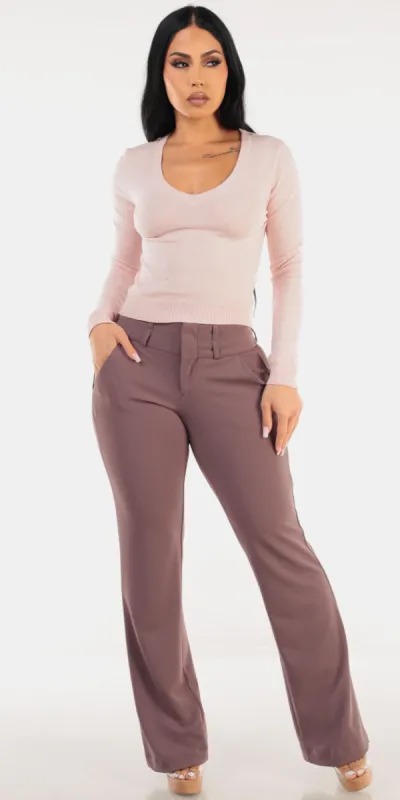 Vneck Butt Lift Bootcut Look sold by Moda