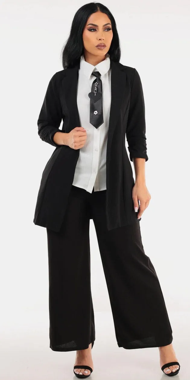 Formal White Wide Pants Trio sold by Moda