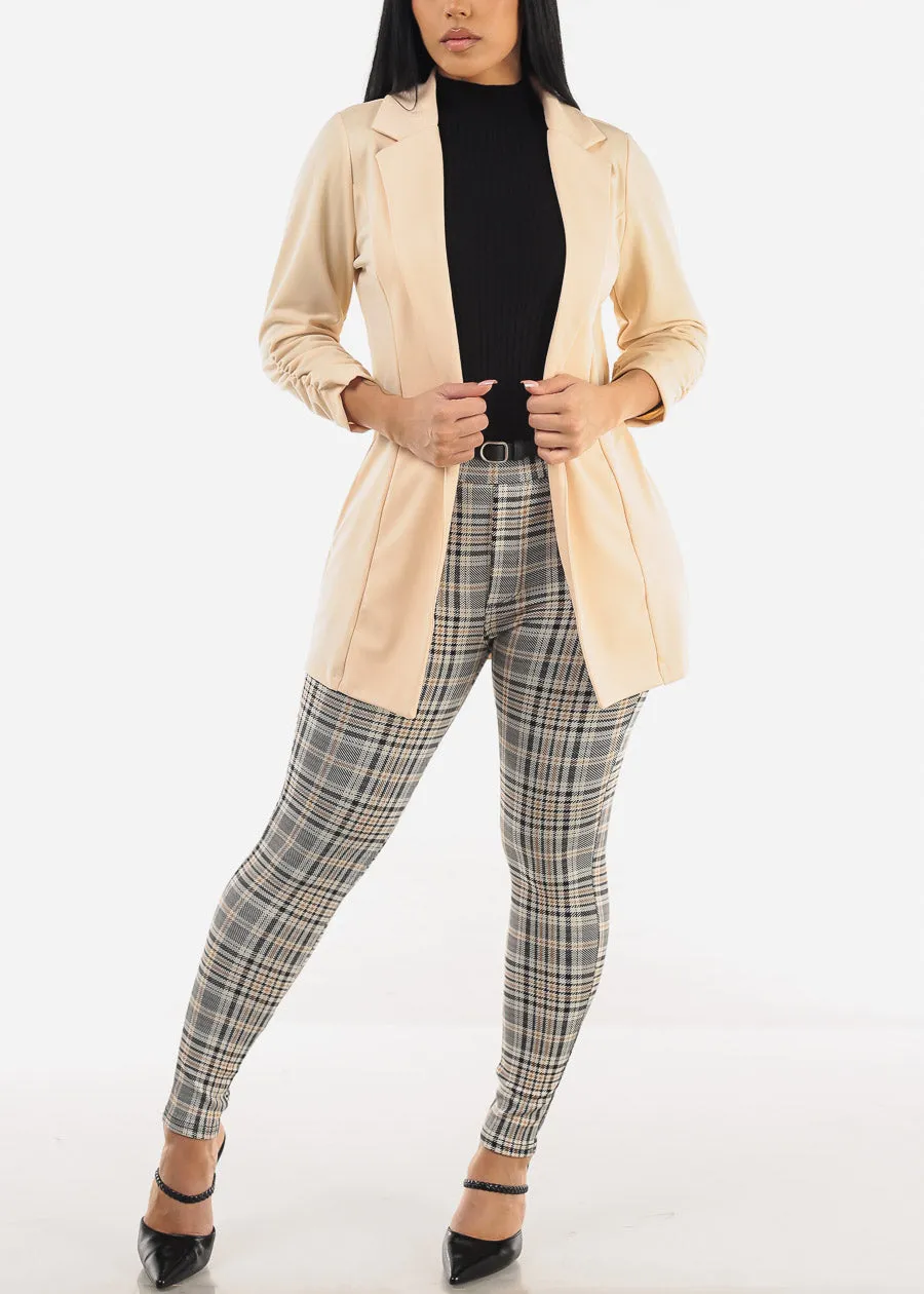 Black Long Sleeve Mock Neck Ribbed Sweater sold by Moda product image thumbnail 2