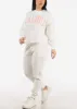 Crewneck Oversized Fleece Sweatshirt Ivory "Malibu" sold by Moda