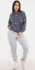 Blue Fleece Cargo Joggers Set sold by Moda