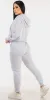 Zip Up Grey Jogger Outfit sold by Moda