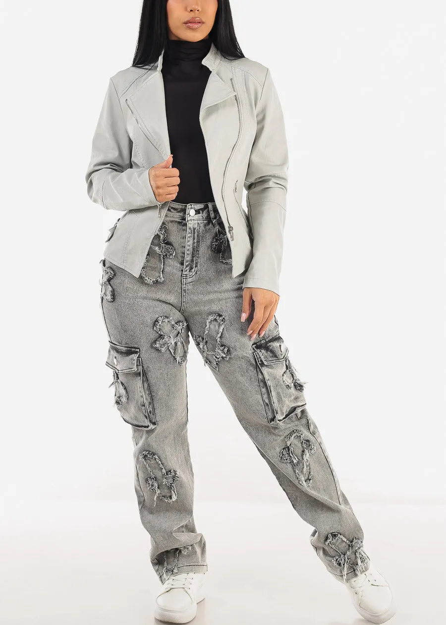 Sleeveless High Neck Black Blouse w Ruched Sides sold by Moda product image thumbnail 2