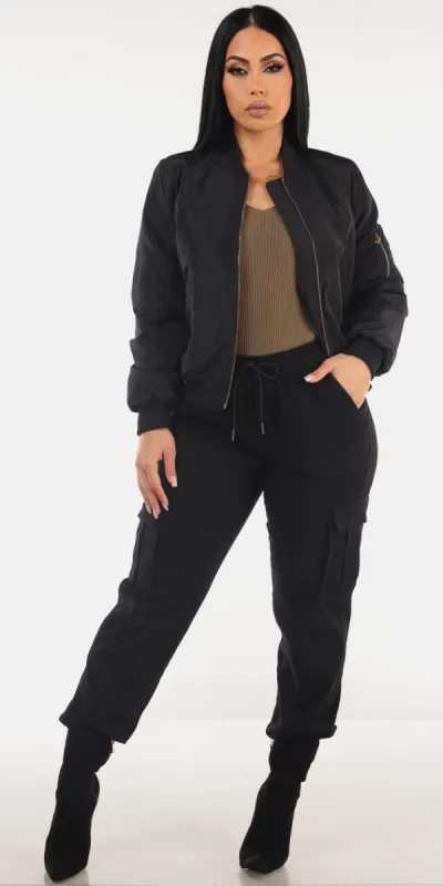 Windbreaker Cargo Jogger Trio sold by Moda