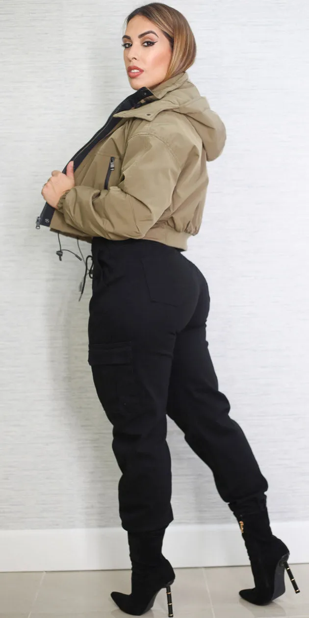 Puffer Black Cargo Jogger Trio sold by Moda product image thumbnail 2