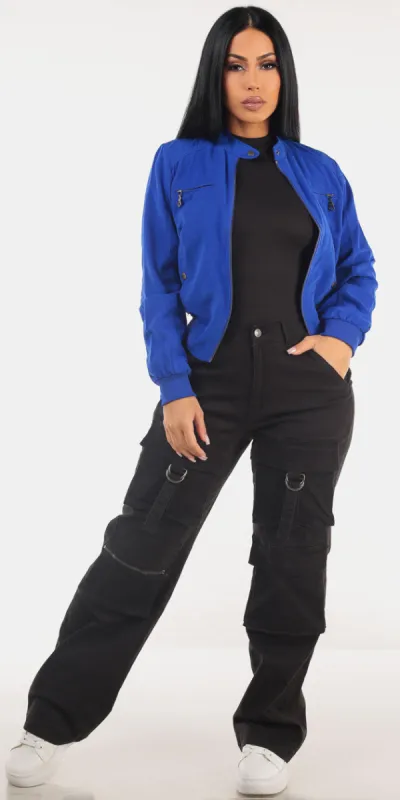 Blue Cargo Denim Trio sold by Moda