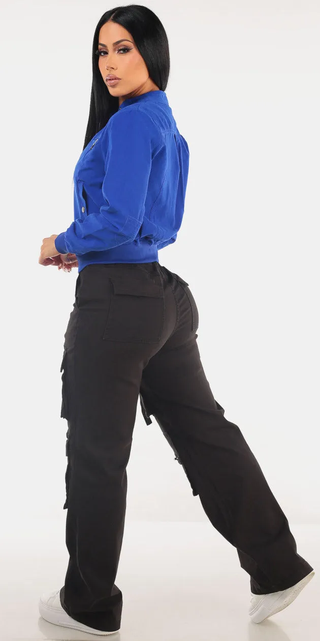 Blue Cargo Denim Trio sold by Moda product image thumbnail 2