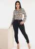 MX JEANS Butt Lift High Waist Black Skinny Jeans sold by Moda