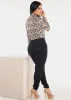 MX JEANS Butt Lift High Waist Black Skinny Jeans sold by Moda