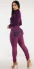 Purple Butt Lift Skinnies Outfit sold by Moda