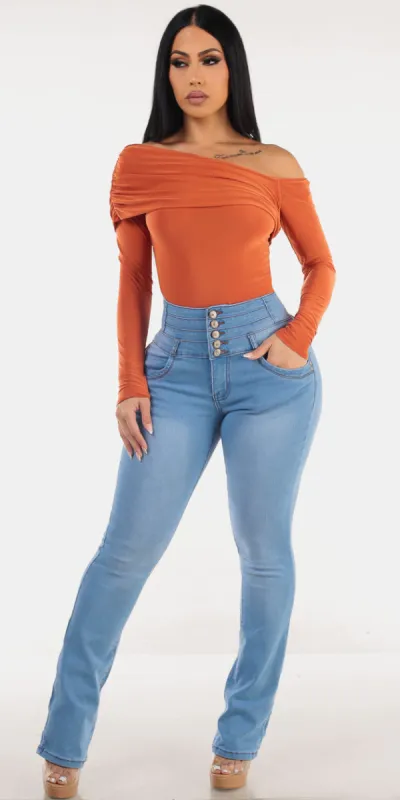 Rust Butt Lift Bootcut Combo sold by Moda