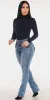 Navy Butt Lift Bootcut Combo sold by Moda