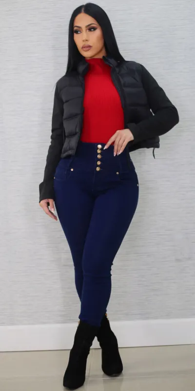 Black Butt Lift Skinnies Trio sold by Moda