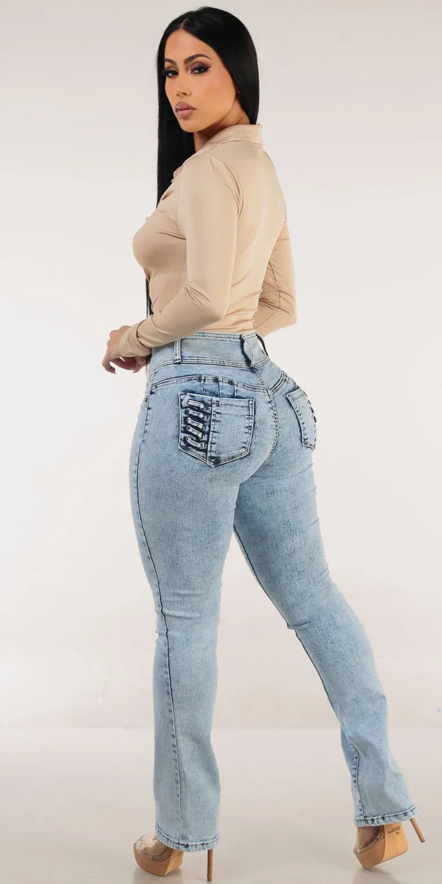 Ruched Butt Lift Bootcut Combo sold by Moda product image thumbnail 2
