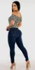 Floral Butt Lift Skinnies Outfit sold by Moda