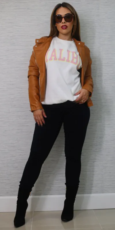 Pleather Butt Lift Skinnies Trio sold by Moda