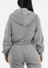 Grey Fleece Zip Up Hoody sold by Moda