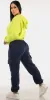 Fleece Hoodie Cargo Sweatpants Outfit sold by Moda