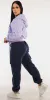 Lilac Fleece Sweatpants Outfit sold by Moda