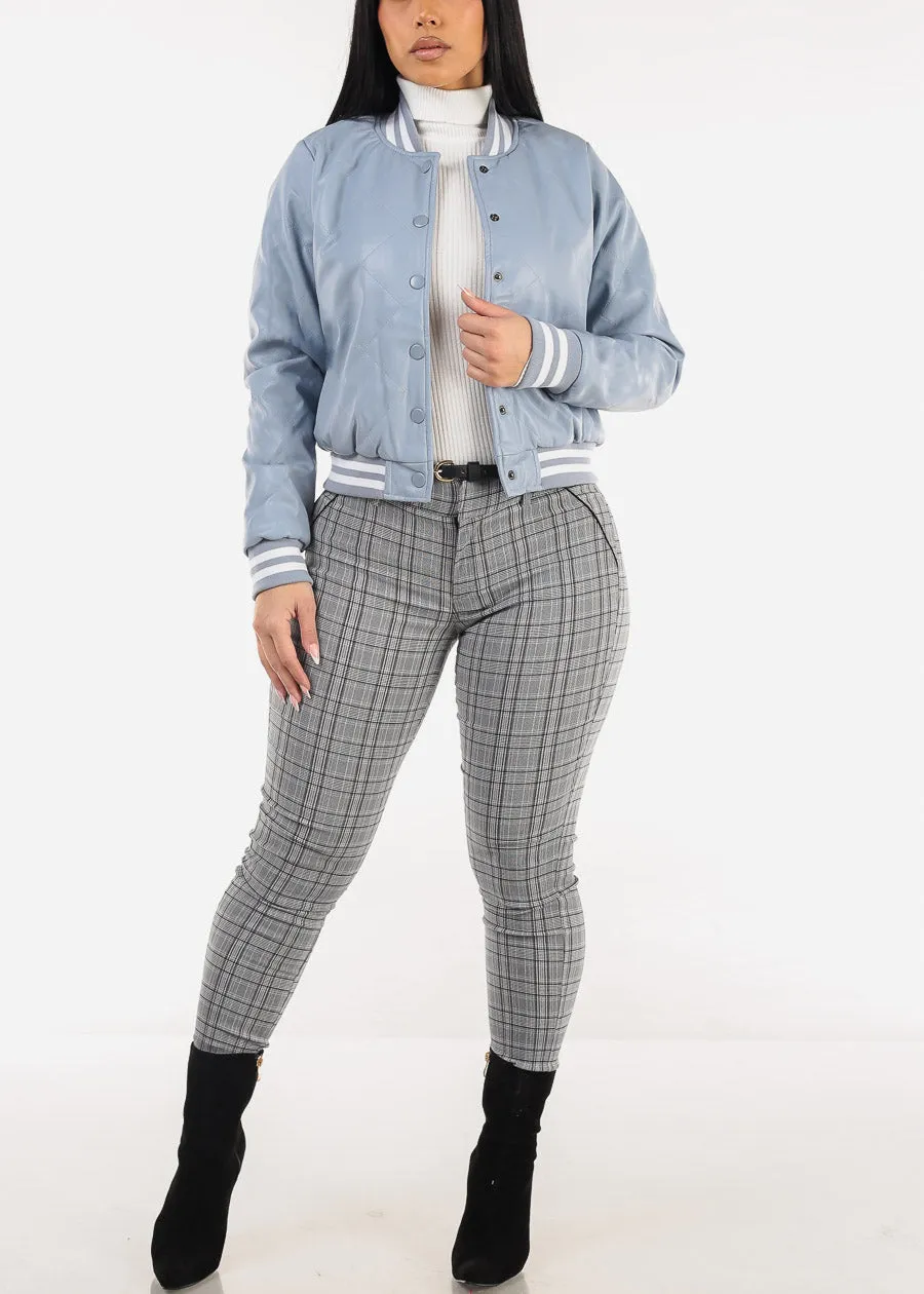 White Long Sleeve Turtleneck Ribbed Sweater sold by Moda product image thumbnail 2