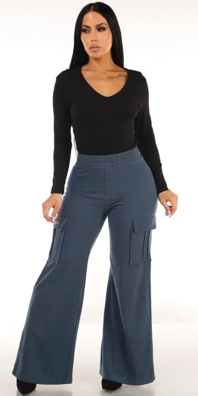 Vneck Cargo Pants Combo sold by Moda