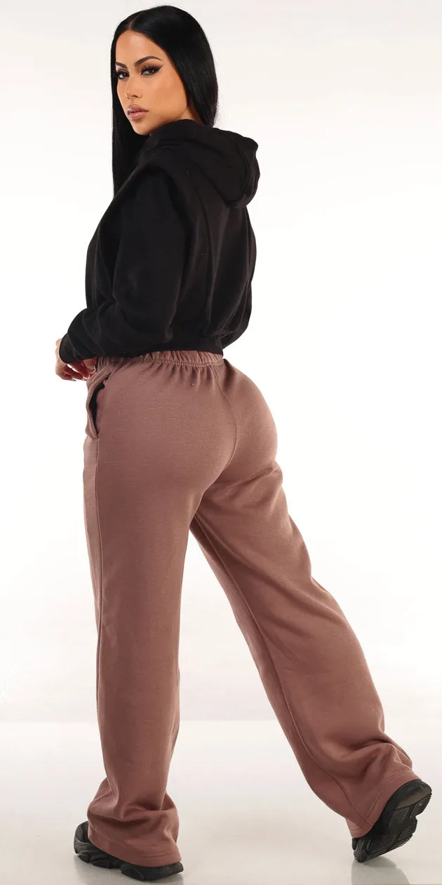 Black Hoody & Sweatpants Look sold by Moda product image thumbnail 2