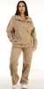 Khaki Fleece Sweatpants Outfit sold by Moda