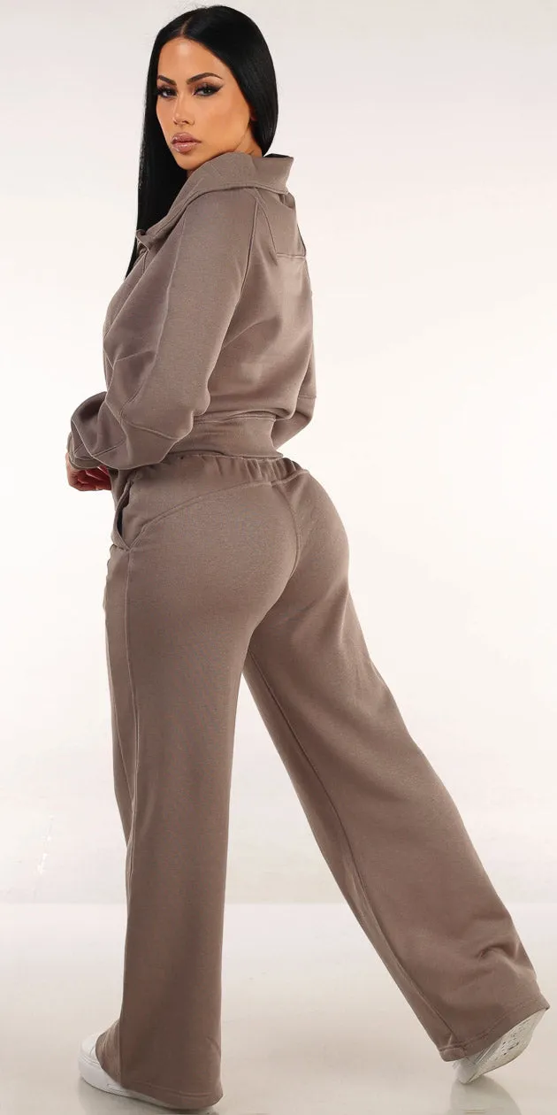 Mocha Fleece Sweatpants Combo sold by Moda product image thumbnail 2