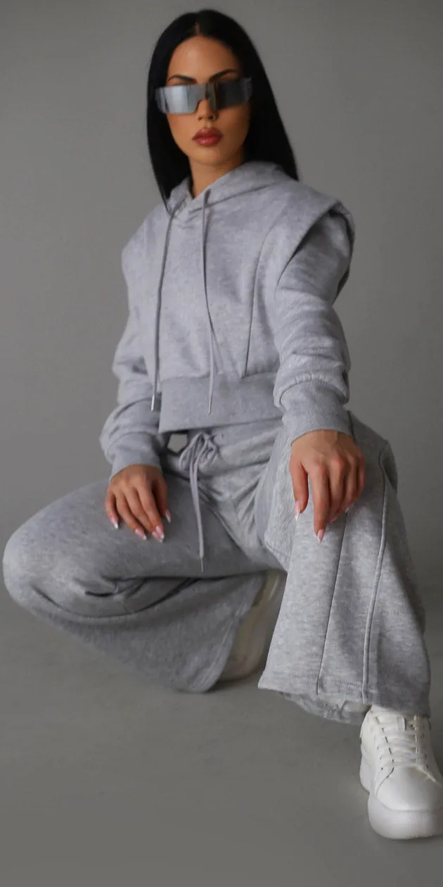 Grey Hoodie & Sweatpants Combo sold by Moda product image thumbnail 3