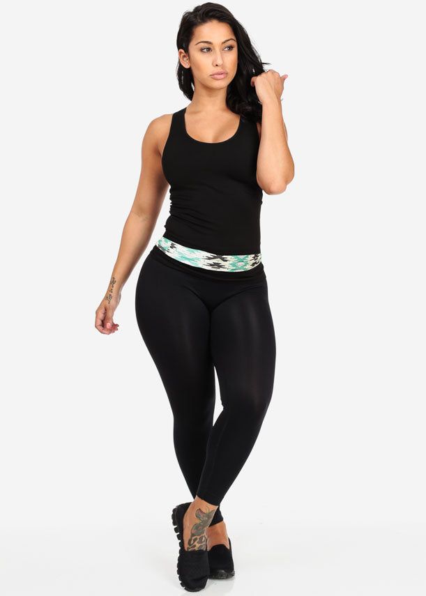 One Size Racerback Seamless Top (Black) sold by Moda product image thumbnail 3